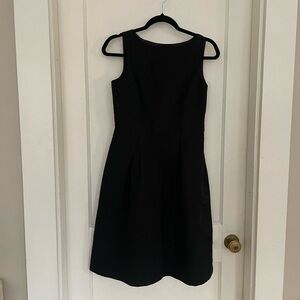 Merona Black Sleeveless Midi A-Line Dress